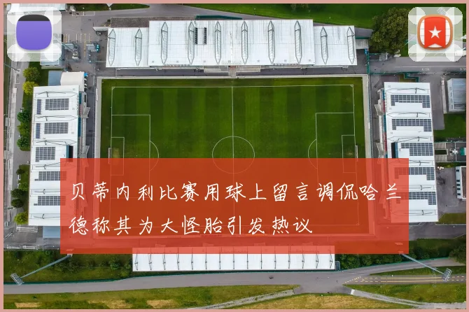 贝蒂内利比赛用球上留言调侃哈兰德称其为大怪胎引发热议